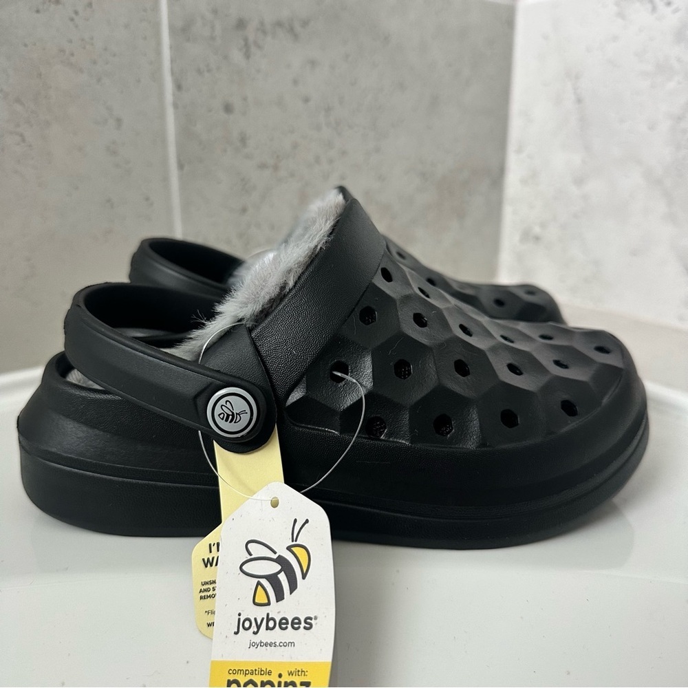 Joybees Varsity Lined Clogs Size 12 Toddler